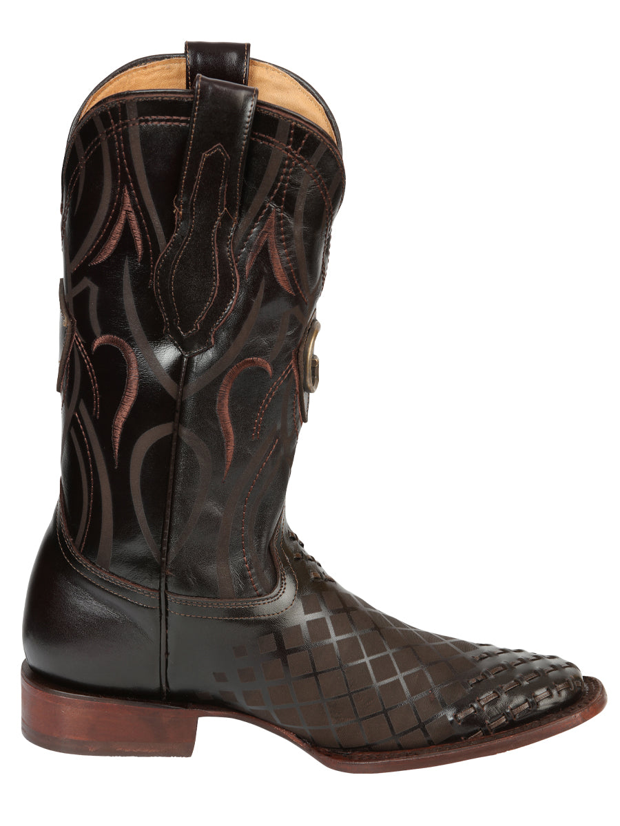 The Pull-Up Rodeo Boot — Brown (No. 45173)