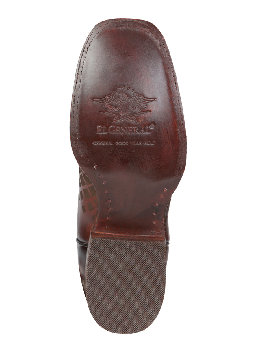 The Pull-Up Rodeo Boot — Tobacco (No. 45174)