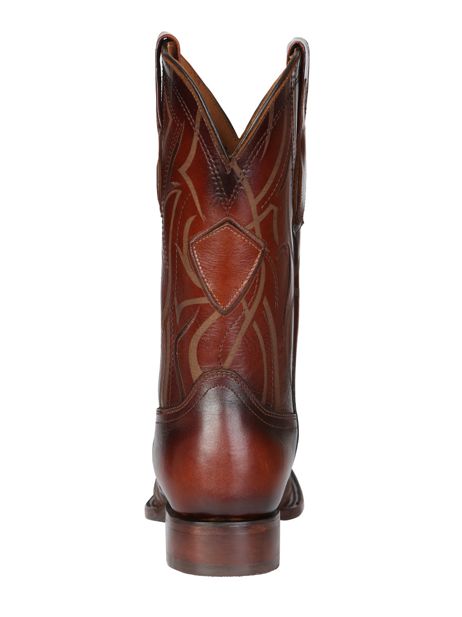 The Pull-Up Rodeo Boot — Tobacco (No. 45174)