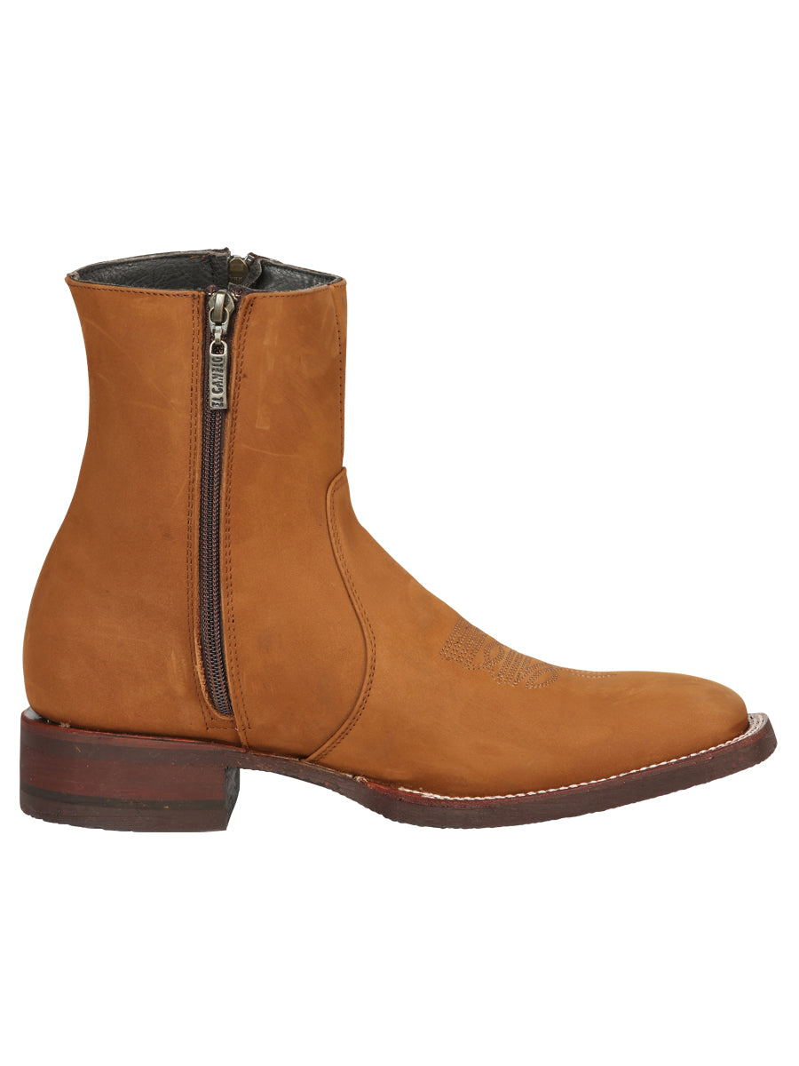 El Canelo Men’s Ankle Boots - Nobuck Taupe 45212