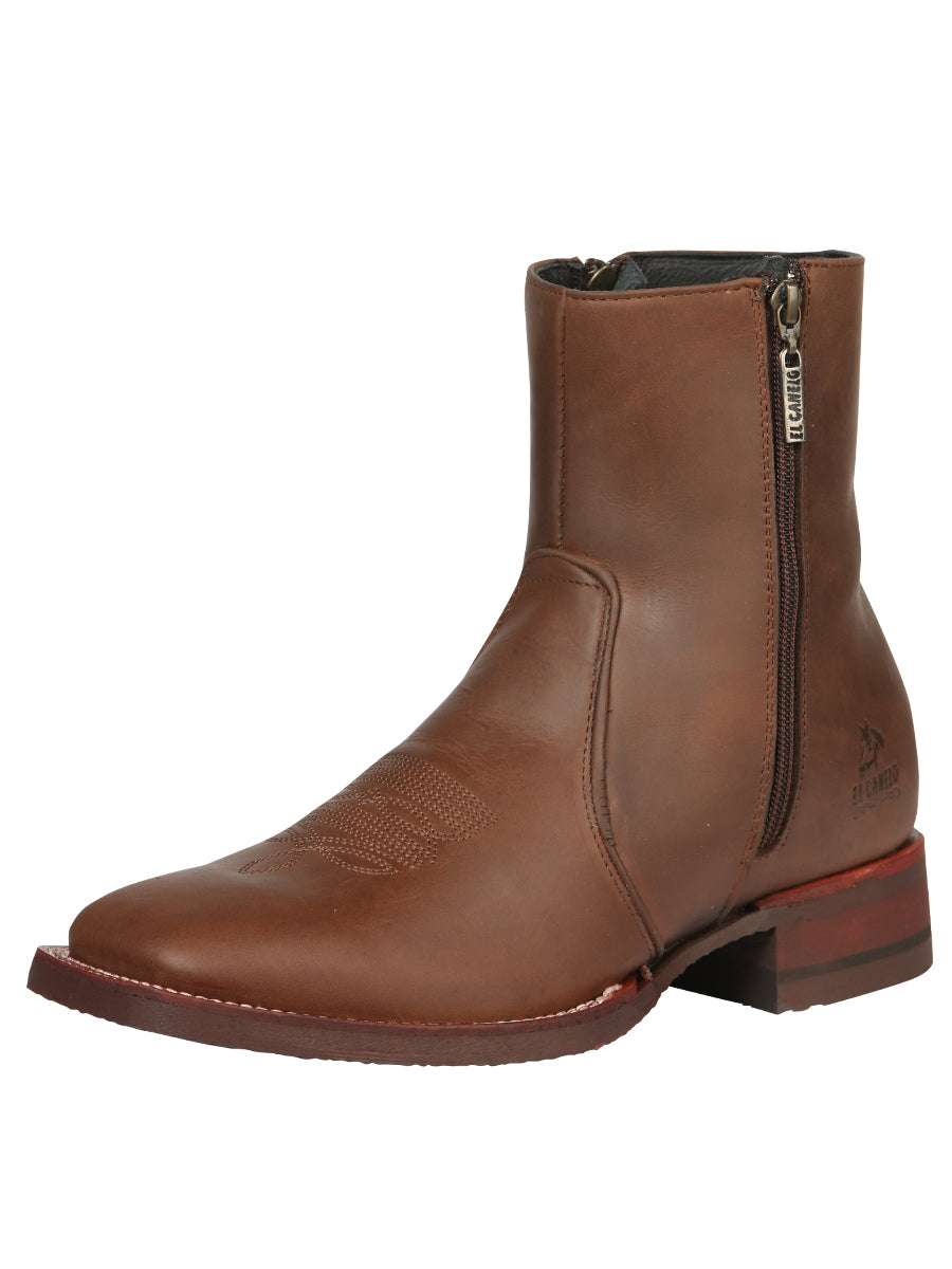 El Canelo Men’s Ankle Boots - Crazy Leather Wood
45214