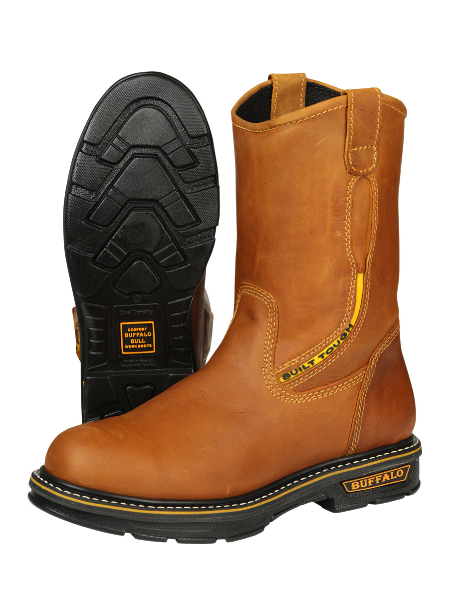Buffalo & Bull Men’s Work Boots Without Toe Cap - Crazy Miel 45258