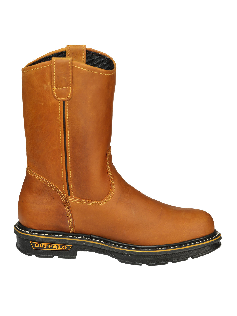 Buffalo & Bull Men’s Work Boots Without Toe Cap - Crazy Miel 45258