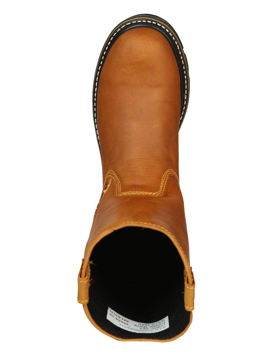 Buffalo & Bull Men’s Work Boots Without Toe Cap - Crazy Miel 45258