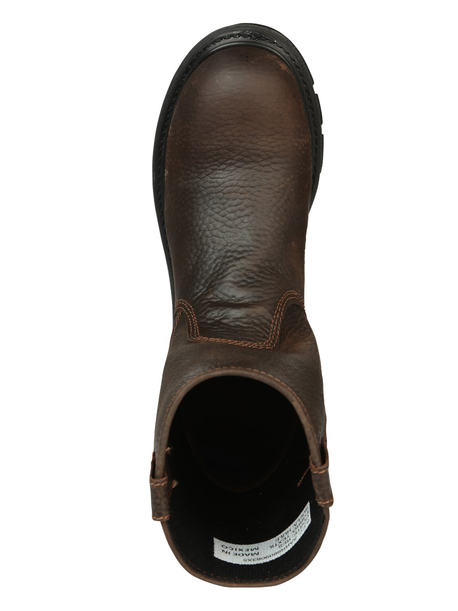 Buffalo & Bull Men’s Work Boots with Toe Cap Bovine Leather - Rino Moka 45260
