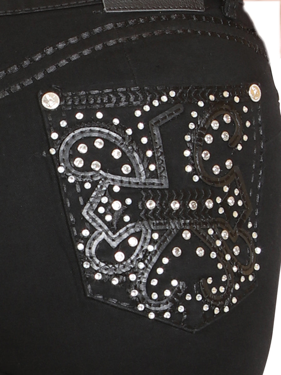 The Hip-Up Bootcut Jean — Black