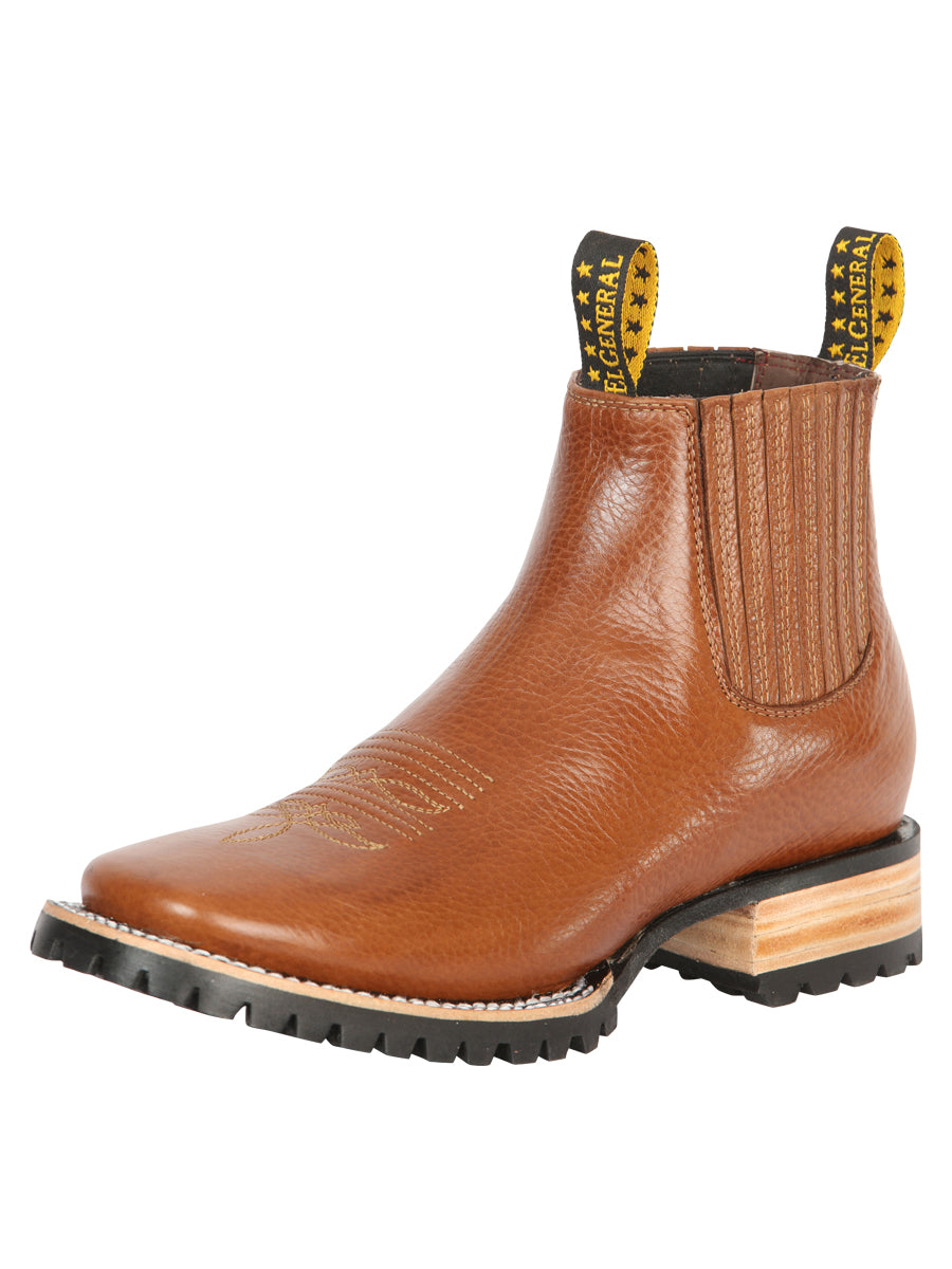 The Bulldog Ankle Boot — Martell Brown (No. 45344)