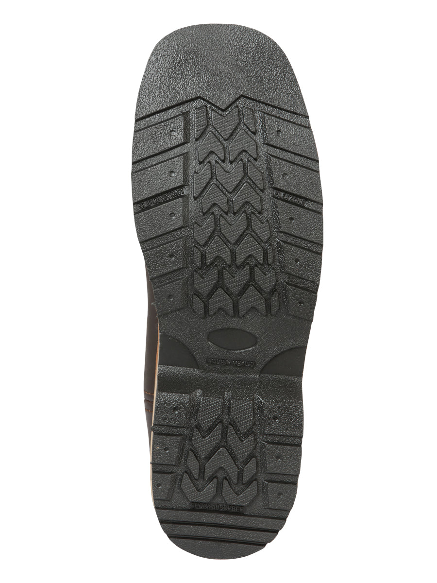 The Work Boot — Mocha Grasso Leather (No. 45368)