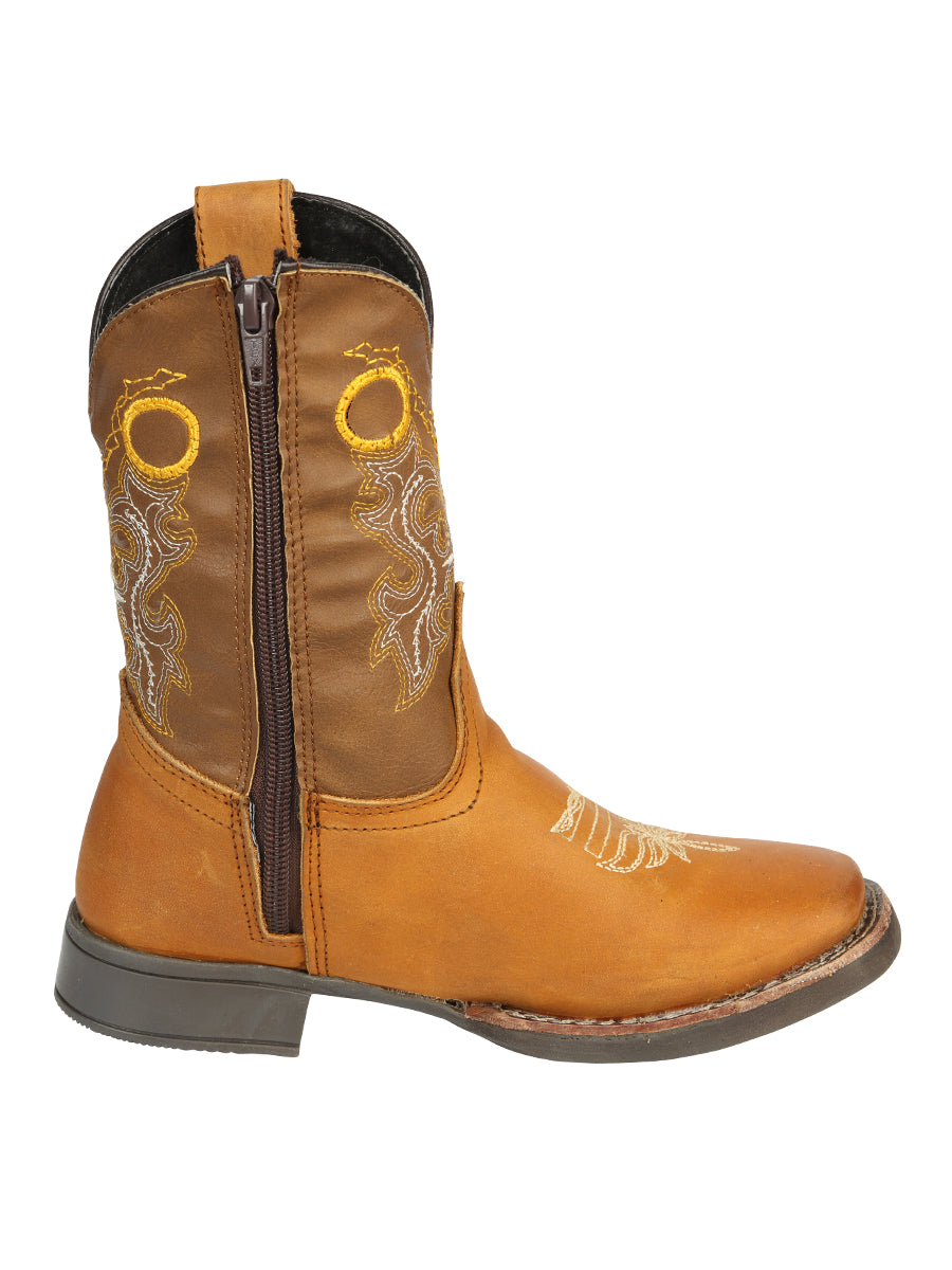 The Kids' Rodeo Boot — Honey (No. 45389)