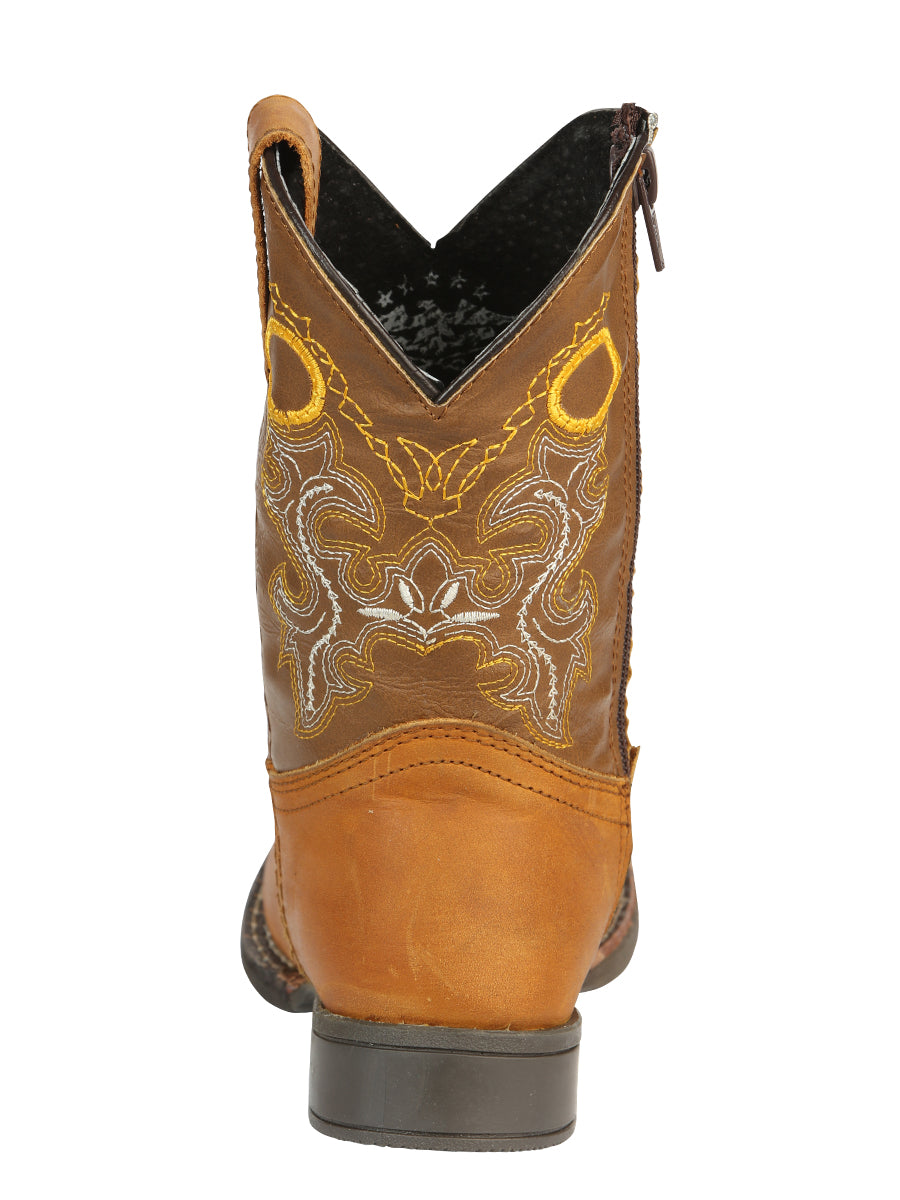 The Kids' Rodeo Boot — Honey (No. 45389)