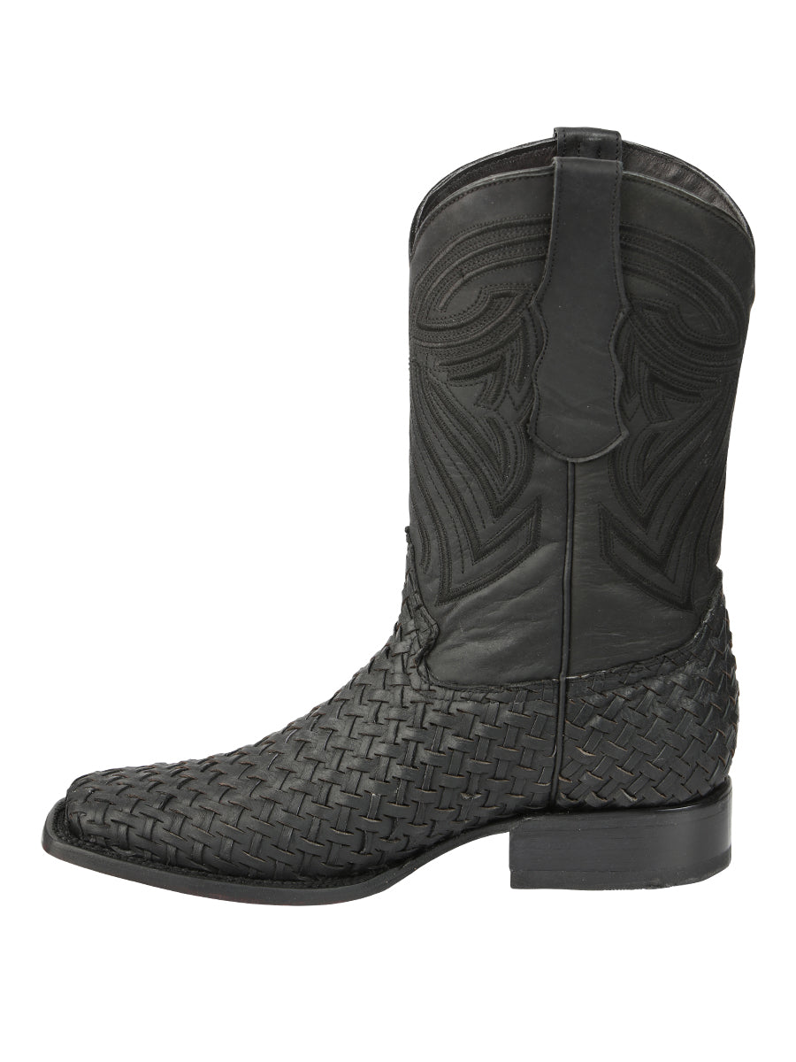 The Petatillo Rodeo Boot — Black (No. 45400)