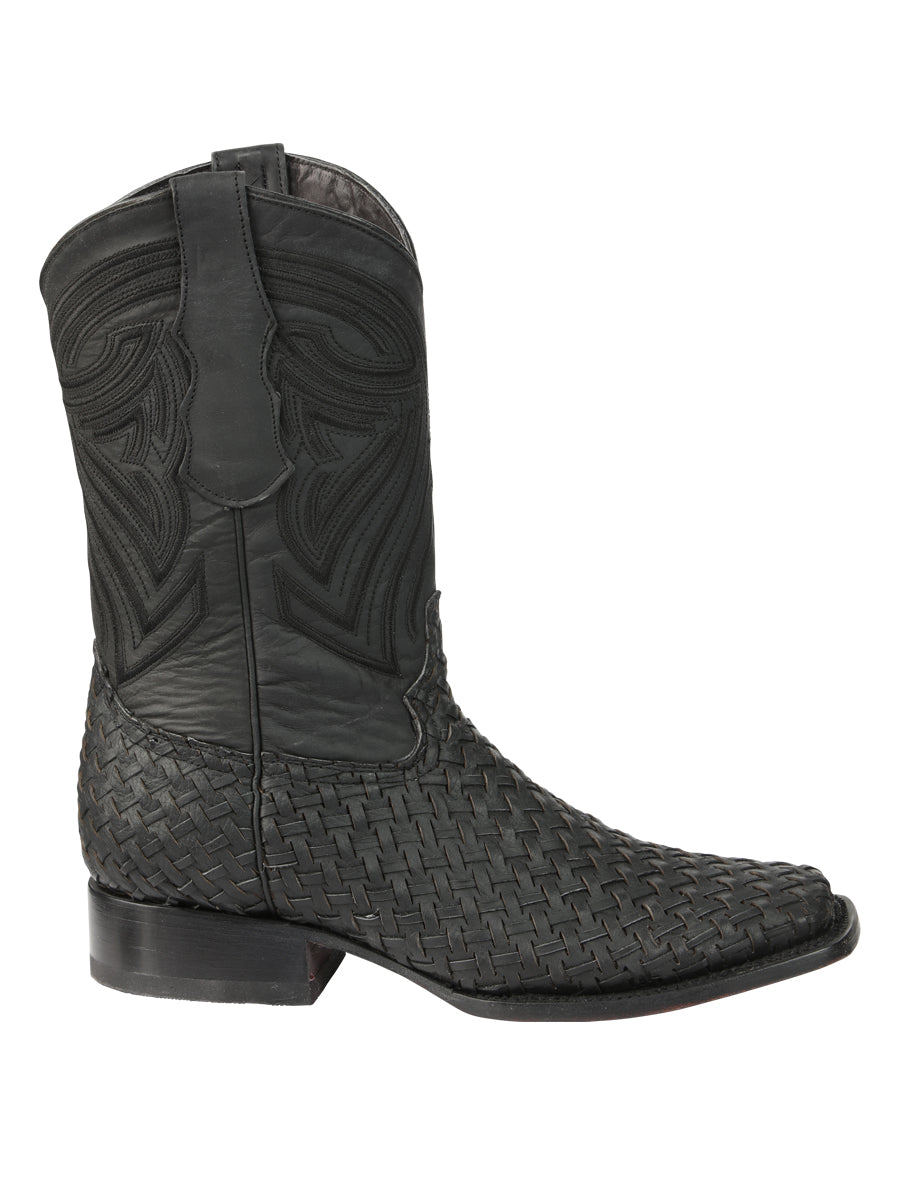 The Petatillo Rodeo Boot — Black (No. 45400)