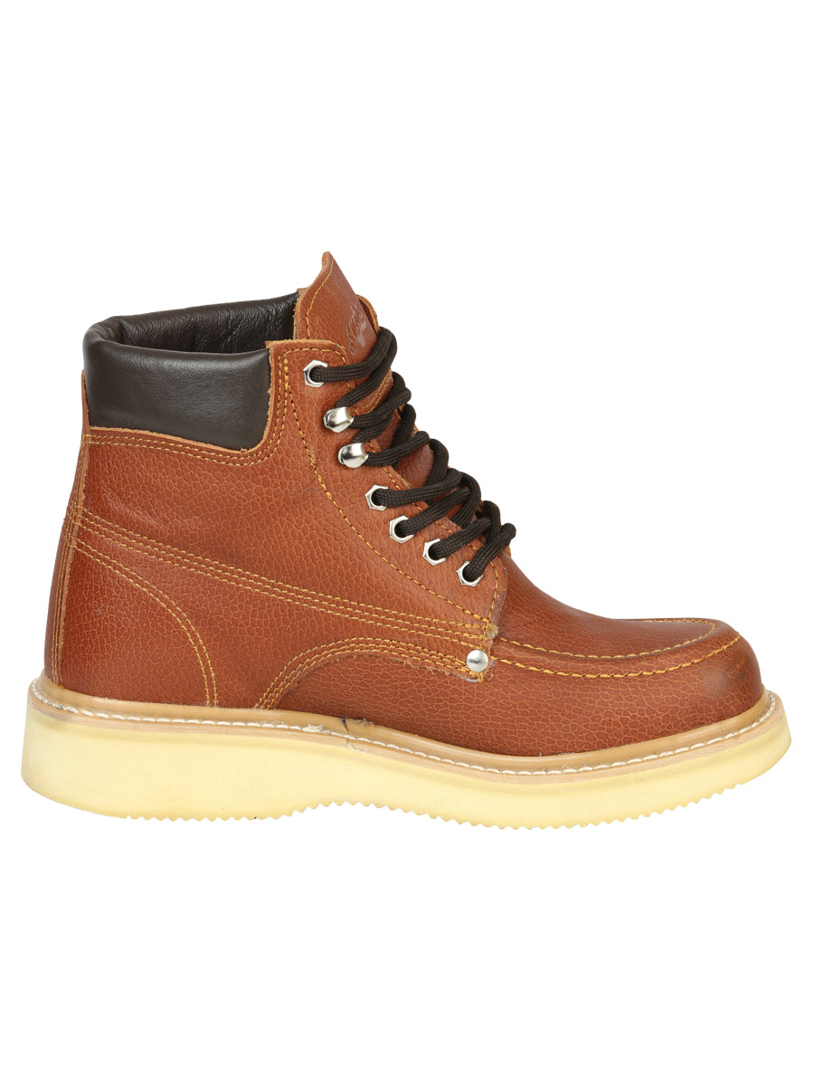 Establo Men’s Work Boot - Grizzly Honey Lace-Up 45428