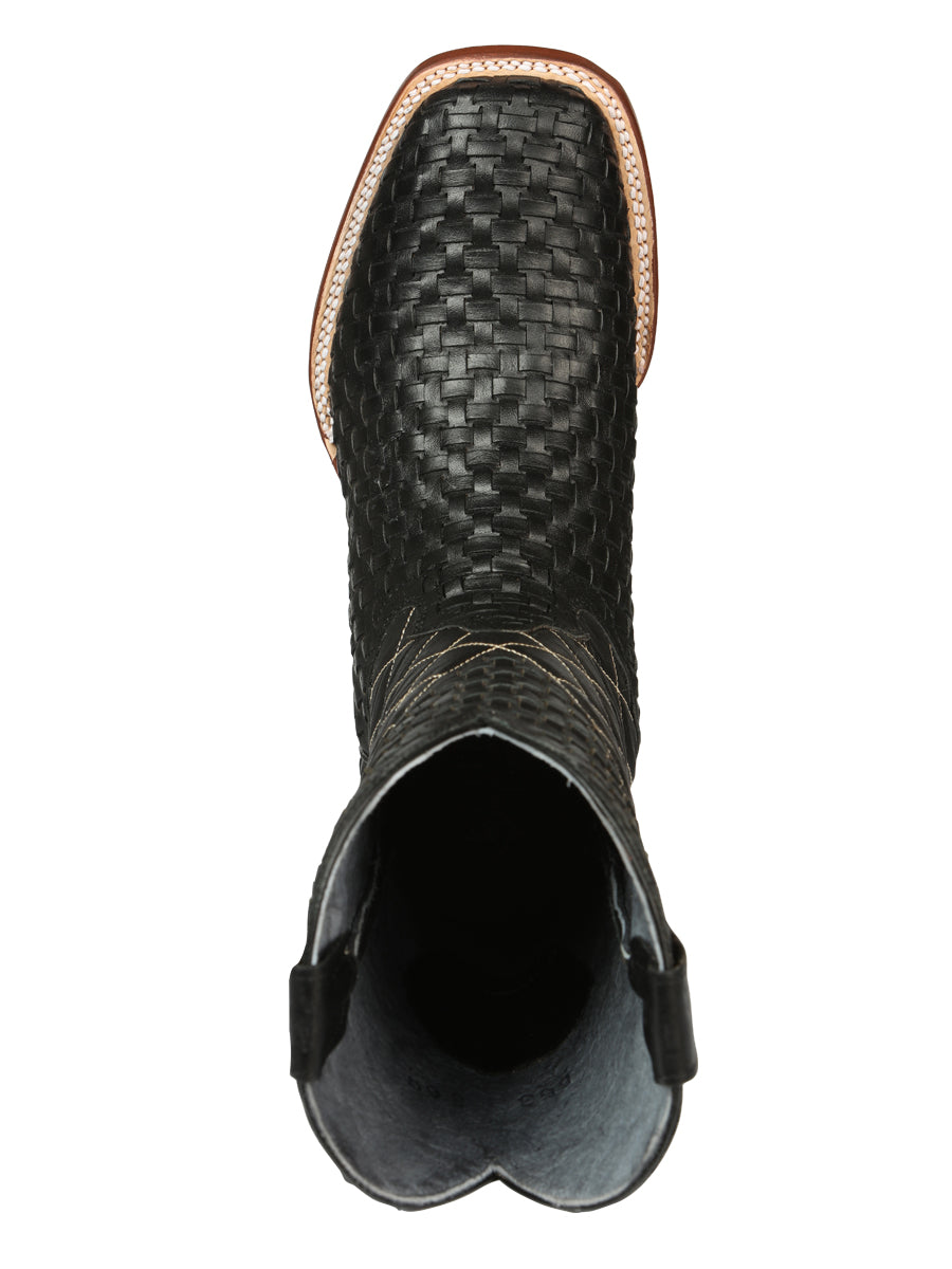 The Petatillo Rodeo Boot — Black (No. 45438)