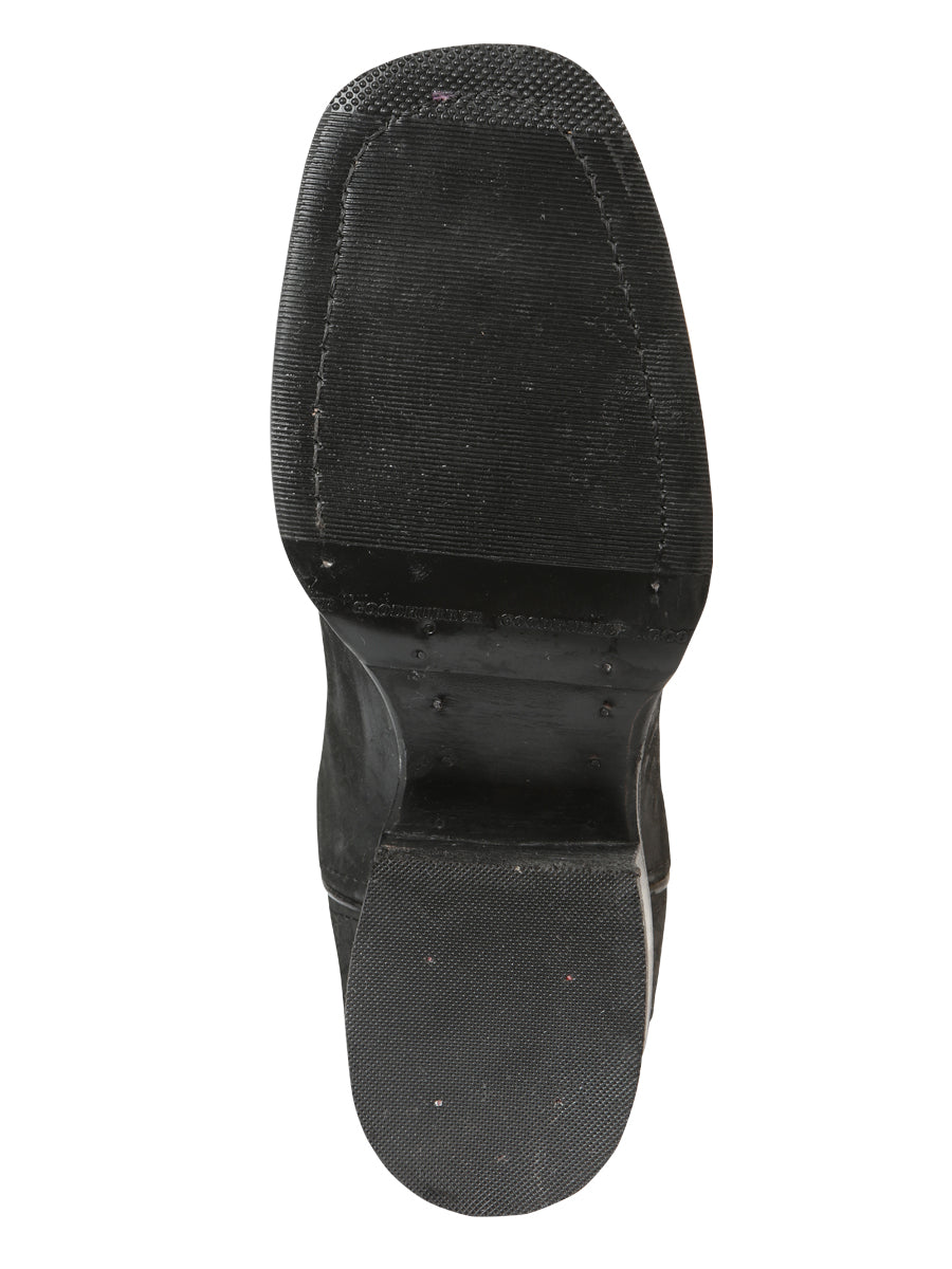 The Pro Rodeo Boot — Black Python Print (No. 45561)