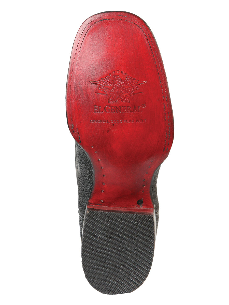 The Pro Rodeo Boot — Stingray Print (No. 45566)