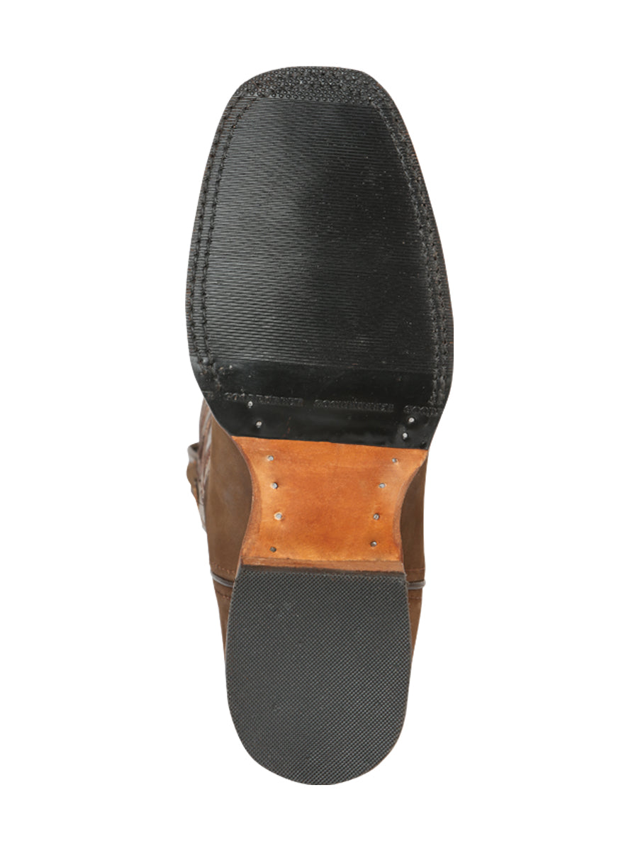 The Pro Rodeo Boot — Camel Nobuck (No. 45568)