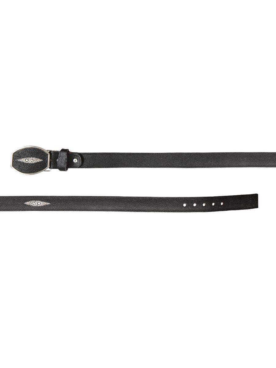 The Vaquero Belt — Stingray Print (No. 45574)