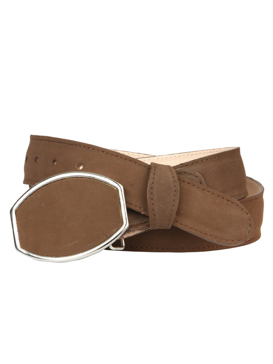 The Western Belt — Camel Nobuck (No. 45576)
