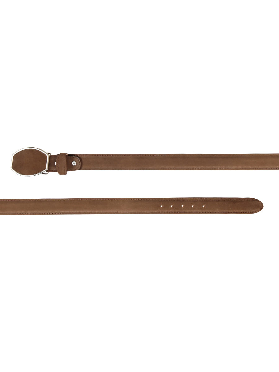 The Western Belt — Camel Nobuck (No. 45576)