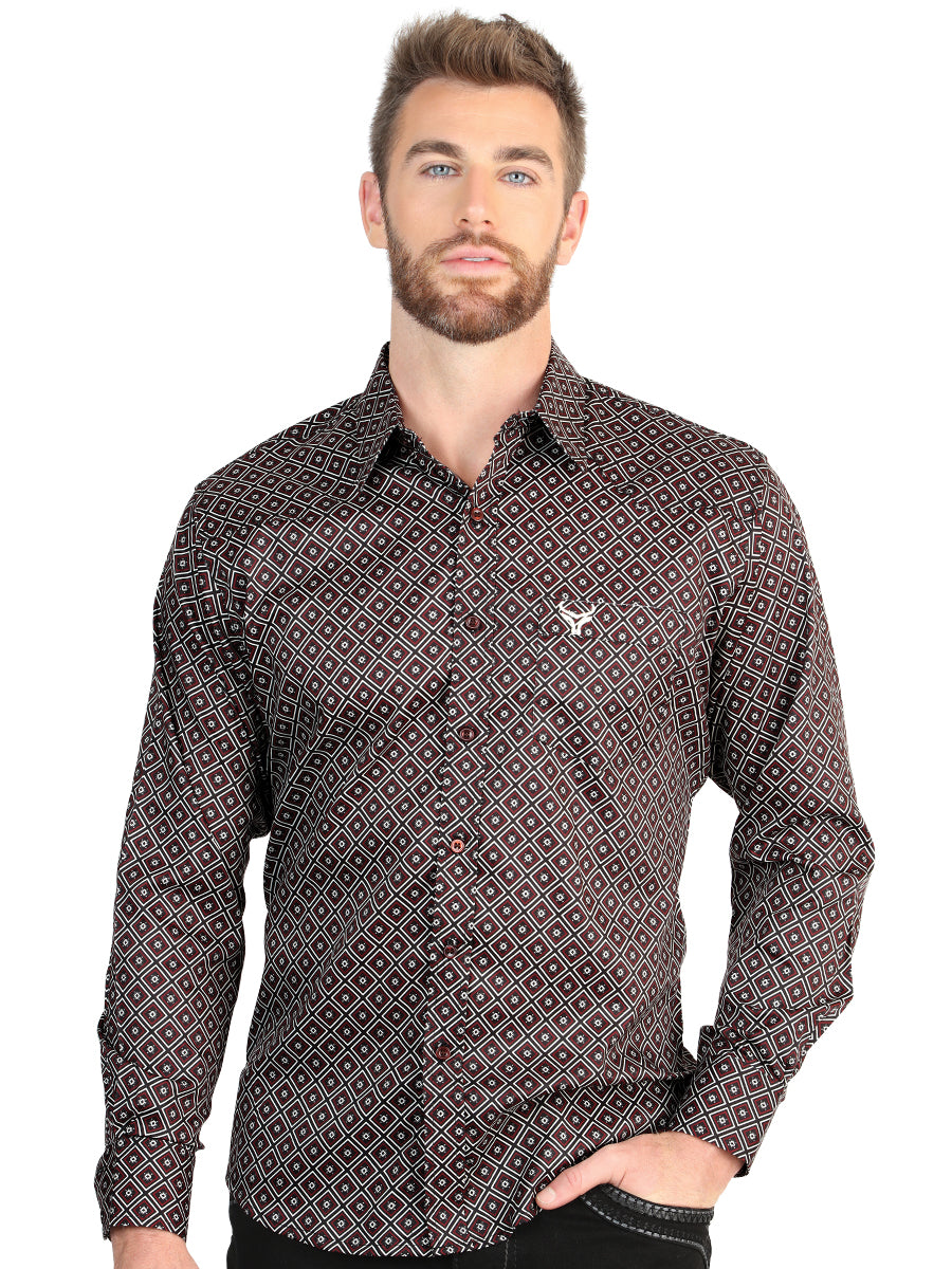 The Stretch Western Shirt — Royal Blue (No. 45607)