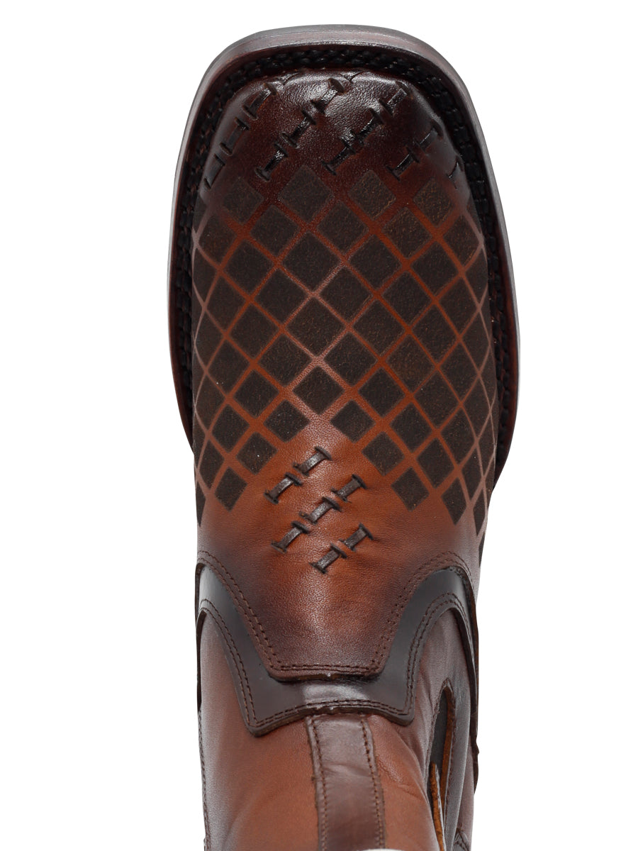 The Pull-Up Zip Ankle Boot — Brown (No. 45675)