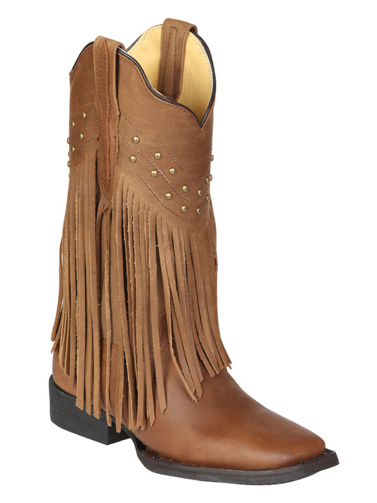 The Women's Fringe Rodeo Boot — Honey (No. 45799)