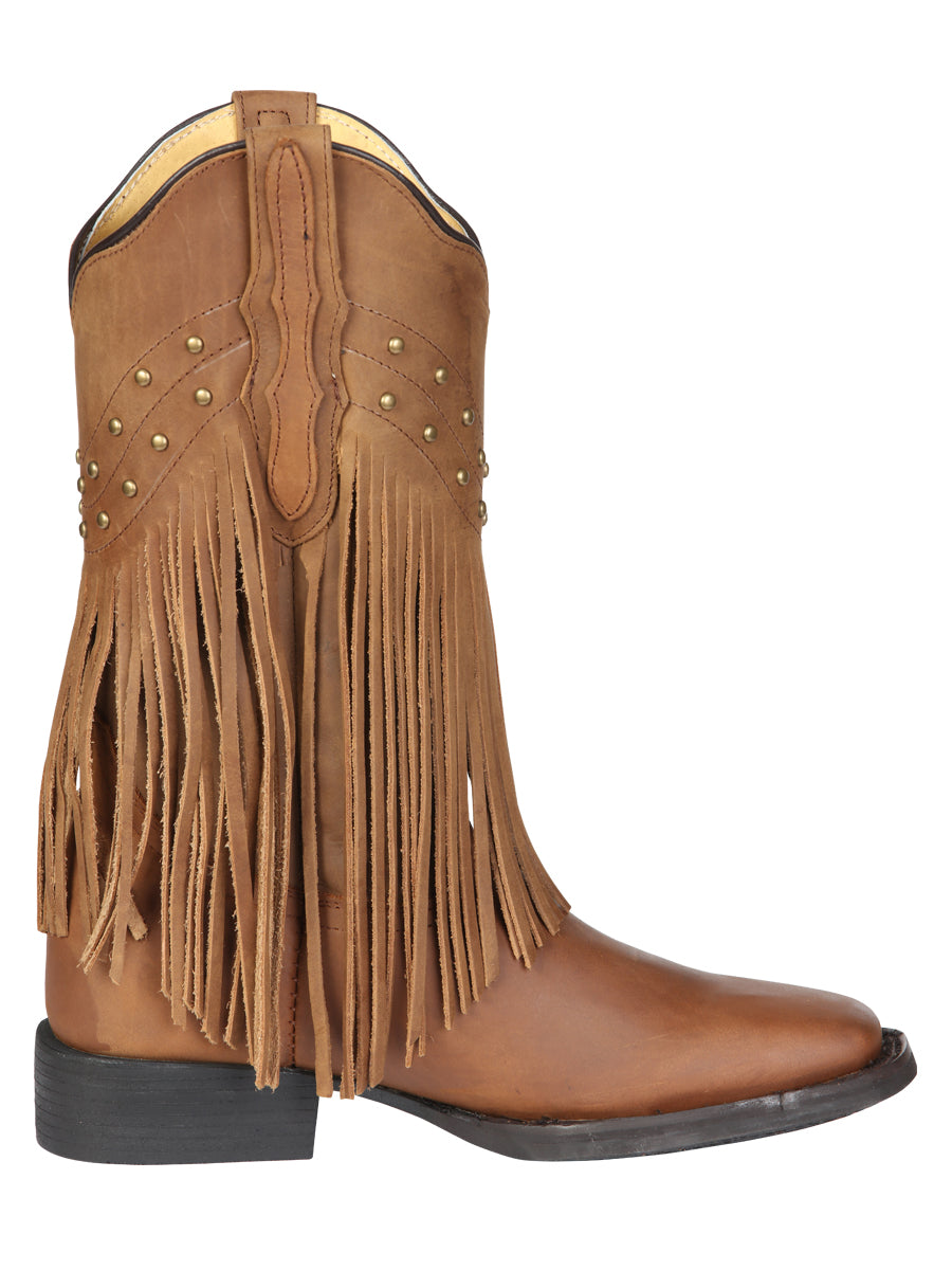 The Women's Fringe Rodeo Boot — Honey (No. 45799)