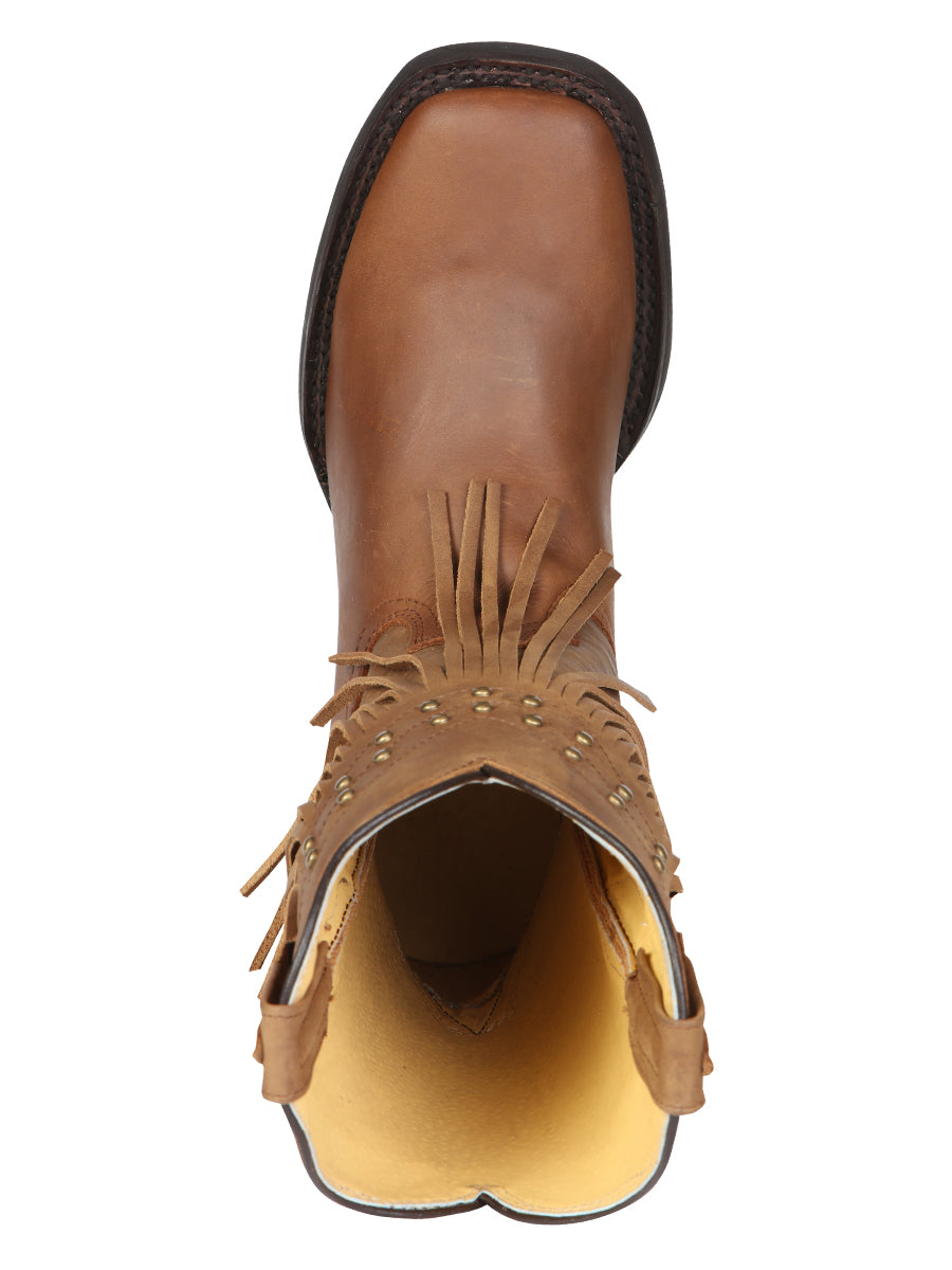 The Women's Fringe Rodeo Boot — Honey (No. 45799)