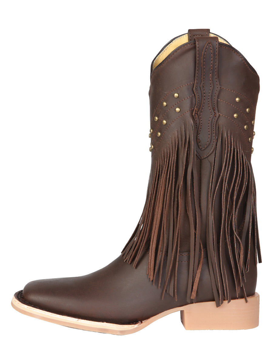 The Women's Fringe Rodeo Boot — Brown (No. 45800)