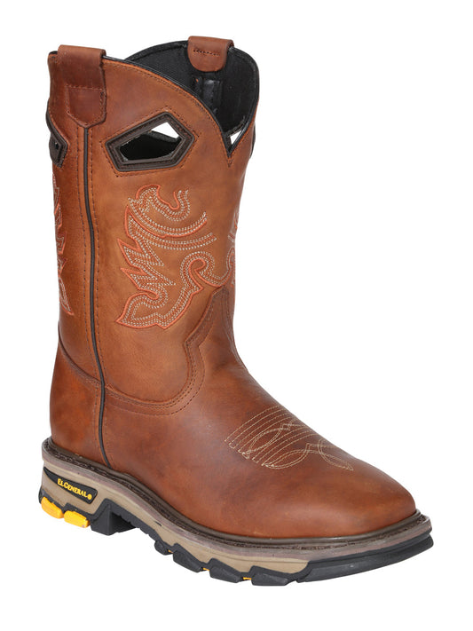 The Rodeo Work Boot — Crazy Kansas (No. 45812)