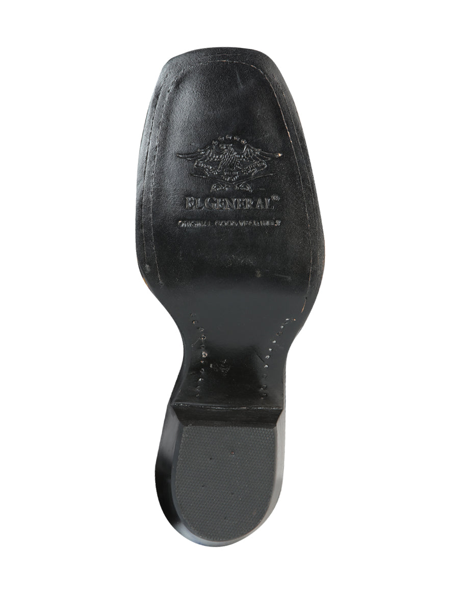 The Women's Rodeo Boot — Black Nobuck (No. 51220)