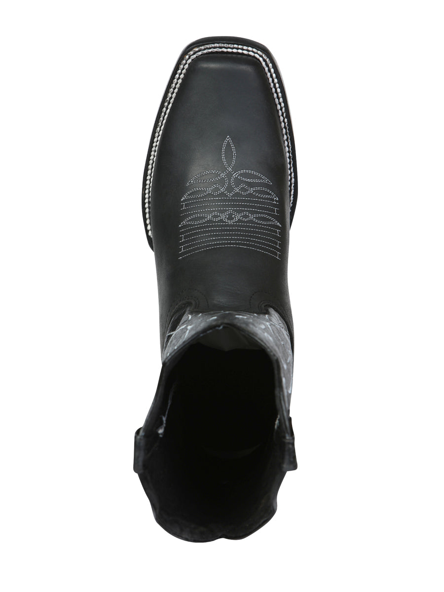 The Rodeo Boot — Crazy Black (No. 124069)