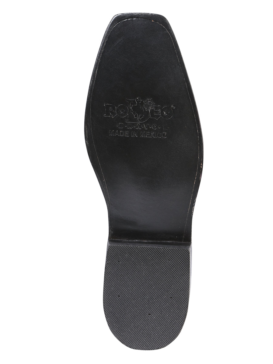 The Biker Boot — Waxy Black (No. 134)