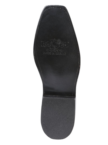 The Biker Boot — Waxy Black (No. 134)
