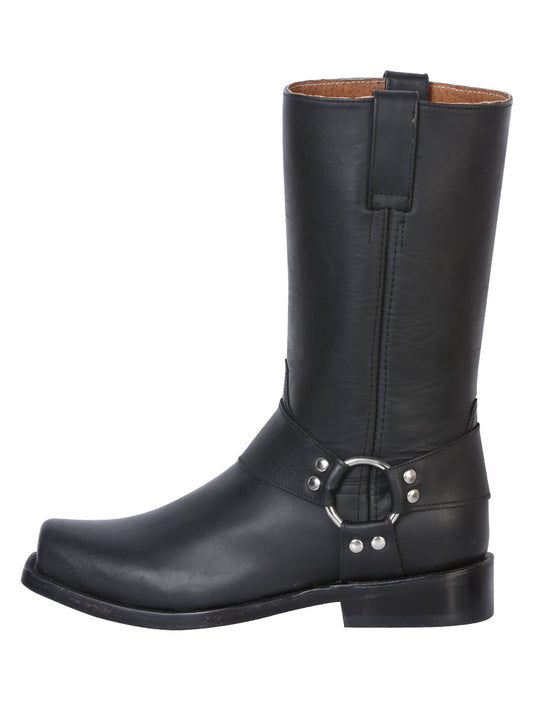 The Biker Boot — Waxy Black (No. 134)