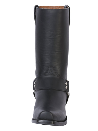 The Biker Boot — Waxy Black (No. 134)