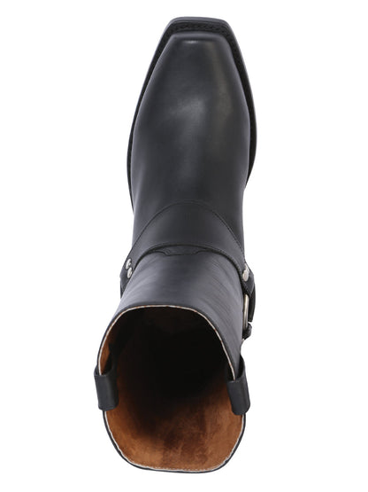 The Biker Boot — Waxy Black (No. 134)