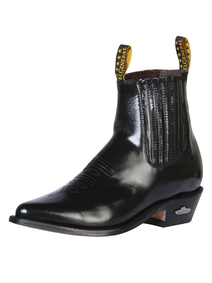 The Charro Boot — Chameleon Black