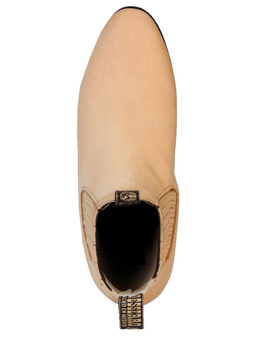 The Charro Boot — Nobuck, Honey