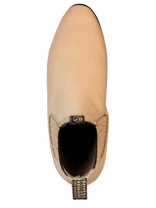 The Charro Boot — Nobuck, Honey