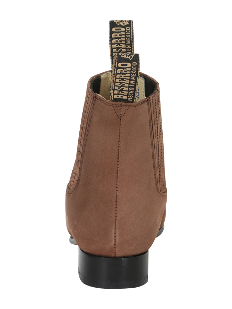 The Charro Boot — Nobuck, Camel
