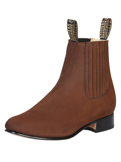 The Charro Boot — Nobuck, Camel