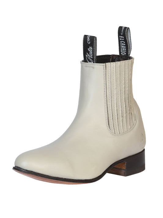 The Charro Boot — Oyster