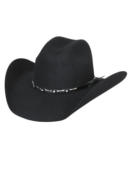 The 50X Wool Cowboy Hat — Black (No. 23075)