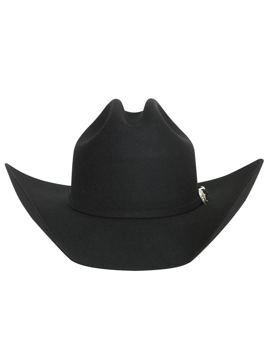 The 50X Wool Cowboy Hat — Black, Marlboro Crown (No. 23084)