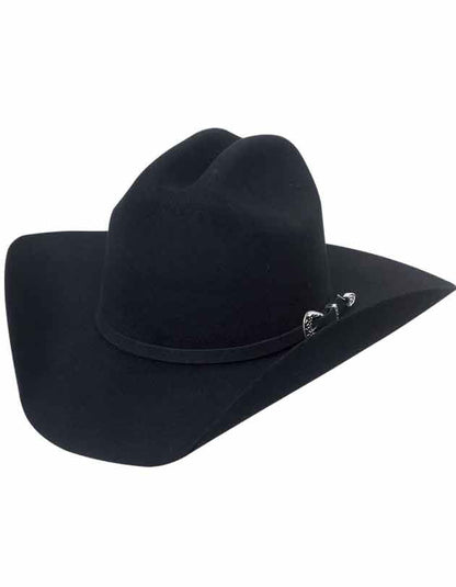 The 50X Wool Cowboy Hat — Black, Marlboro Crown (No. 23084)