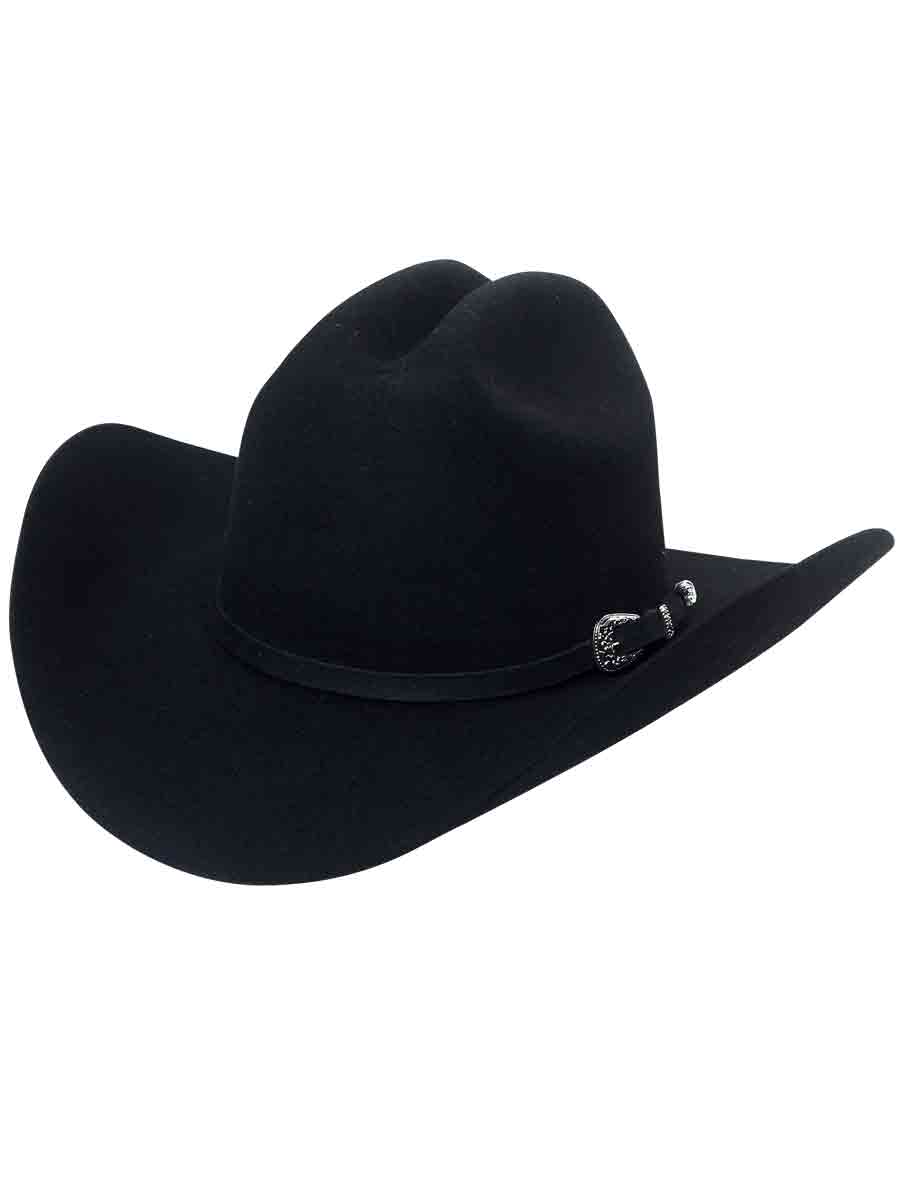 The 50X Wool Cowboy Hat — Black, Sebastian Crown (No. 25650)
