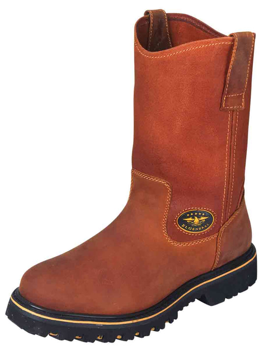 The Trabajador Work Boot — Steel Toe, Honey
