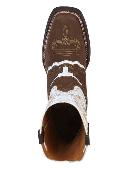The Rodeo Boot — Dark Brown Nobuck (No. 33313)